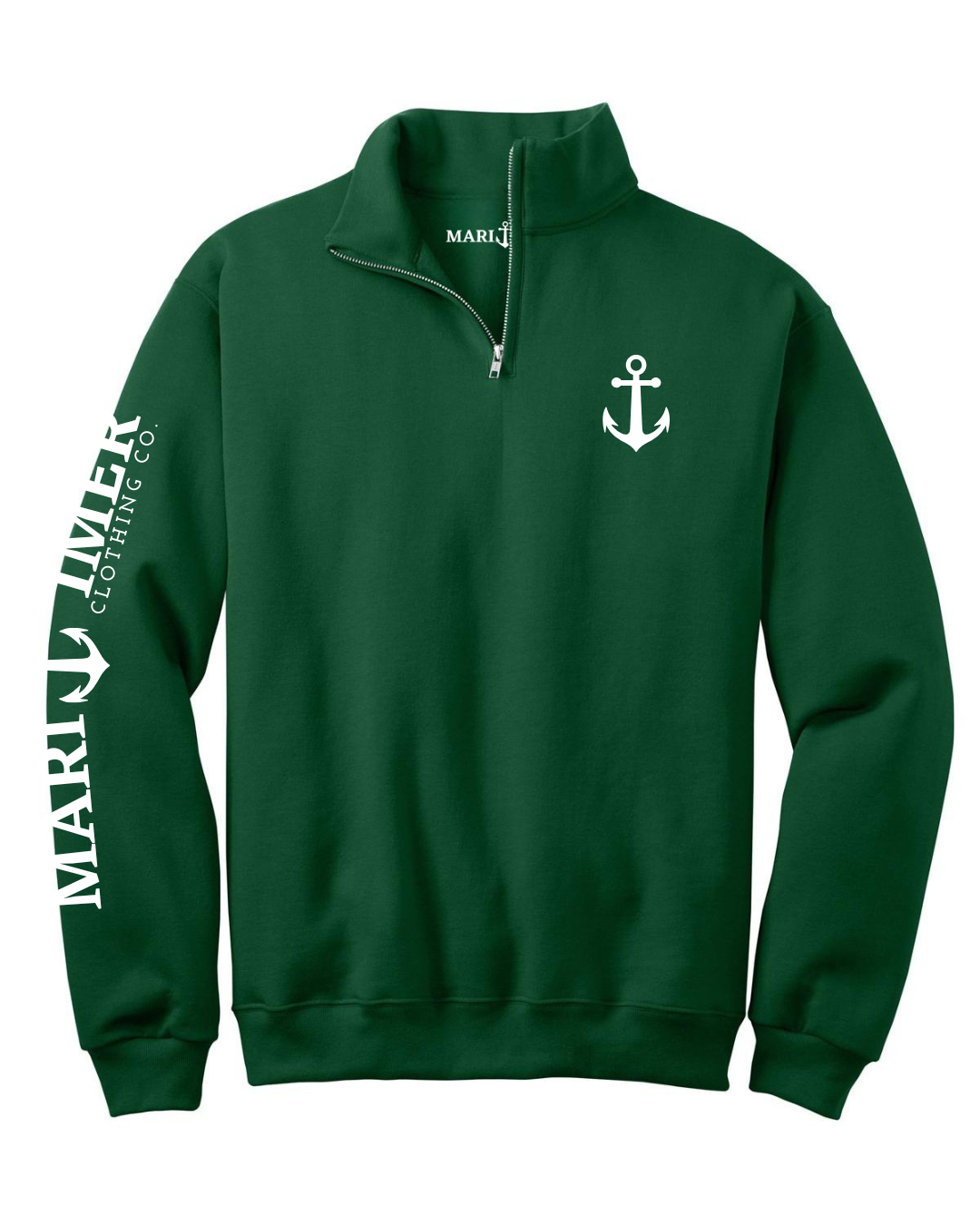 CLASSIC ANCHOR SLEEVE QUARTER ZIP