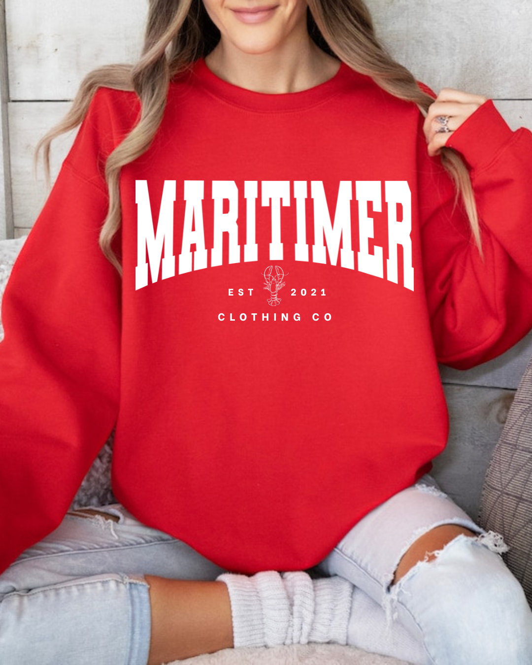 VARSITY LOBSTER CREWNECK